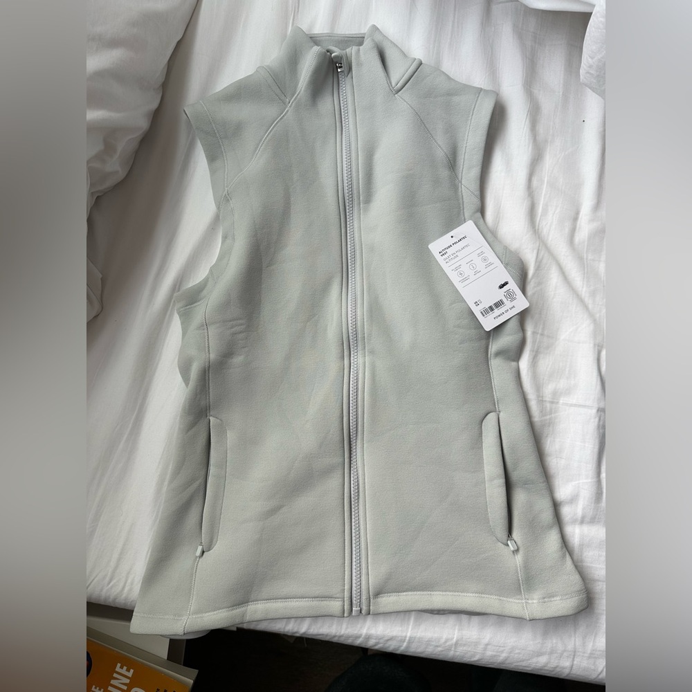 Athleta Altitude Polartec Vest Stratus Grey XS